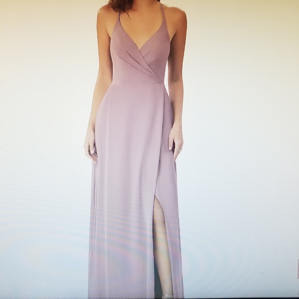 Bridesmaids dress, dusty rose